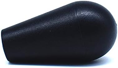 Miniatura 9 de Arcity 2 piezas Arcade Joystick Oval Bat Top Topper Perilla de bola superior estilo americano negro y rojo para Zippy SANWA SEIMITSU Arcade1up