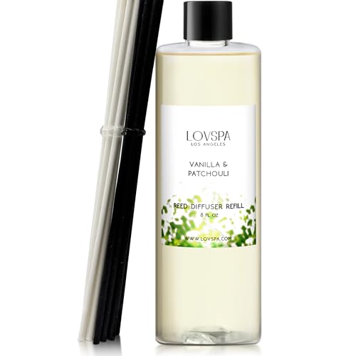 LOVSPA Vanilla & Patchouli Diffuser Oil - Essential Oils for