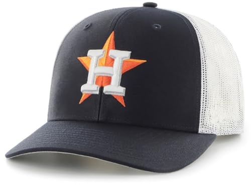 Gorra Trucker Houston Logo Ajustable Azul Marino Blanco miniatura 1
