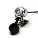 Produktbild Cliff Top Aluminium 4,6 Ampere Motorrad 22 mm (0,87 ") und 25,4 mm (1") Lenker USB-Ladegerät - Steckdose für GPS, Navi und Smartphone usw. (Silber)