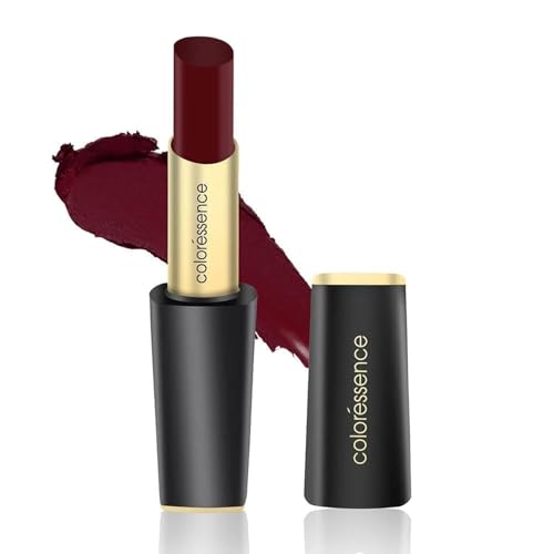 Image of Coloressence Intense Long Wear Lipstick, Craneberry, 3.3gm | Highly Pigmented | Matte Finish | Long Lasting | Waterproof | Non-Sticky