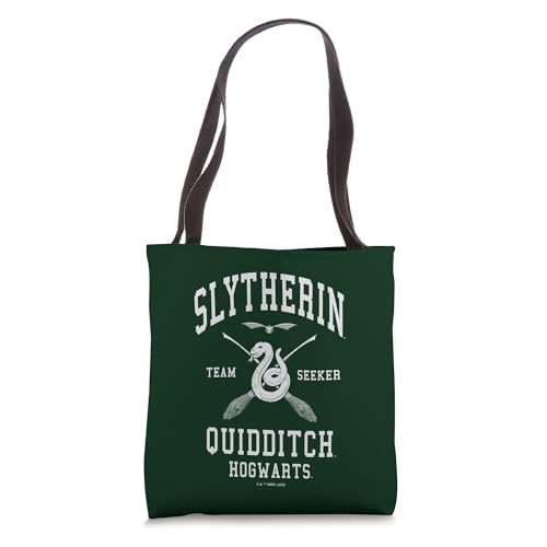 Deathly Hallows 2 Slytherin Quidditch Tote Bag miniatura 1