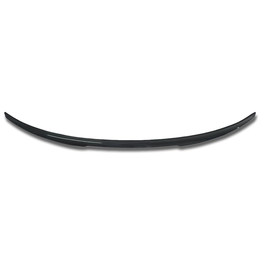 BTFLKAX Car Rear Spoiler for BMW 3 Series G20 2020- Modified M3, Rear Trunk Boot Lip Spoiler Rear Wing Body Kits Car Spoiler Rear Splitter Modification Accessories, Carbon Fiber Texture