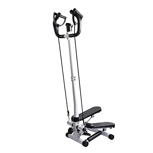 MFYHMY Mini-Stepper Swing Stepper Hidráulico Stepper Mini Step Machine Entrenamiento Fitness Machine Tirar de la Cuerda Ejercicio Deportivo Gimnasio en casa Equipo de Ejercicio con Mango