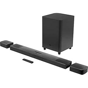 JBL Bar 9.1 True Wireless Surround – Sound Bar mit Subwoofer in Schwarz – Mit Dolby Atmos, DTS:X & abnehmbaren…