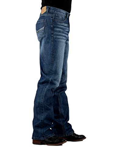 Tin Haul Western Jeans Mens 33 X-Long Blue 10-004-0420-1828 BU2