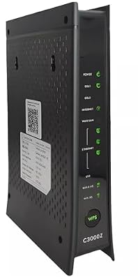 Generic C3000Z Modem | CenturyLink Compatible | Dual-Band 802.11n/ac WiFi Router | UMEC UP0251M-12PA AC Adapter Included OEM Packaging