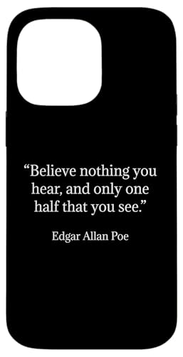 GhK[EAE|[ Believe Nothing You Hear p X}zP[X iPhone 14 Pro Max p