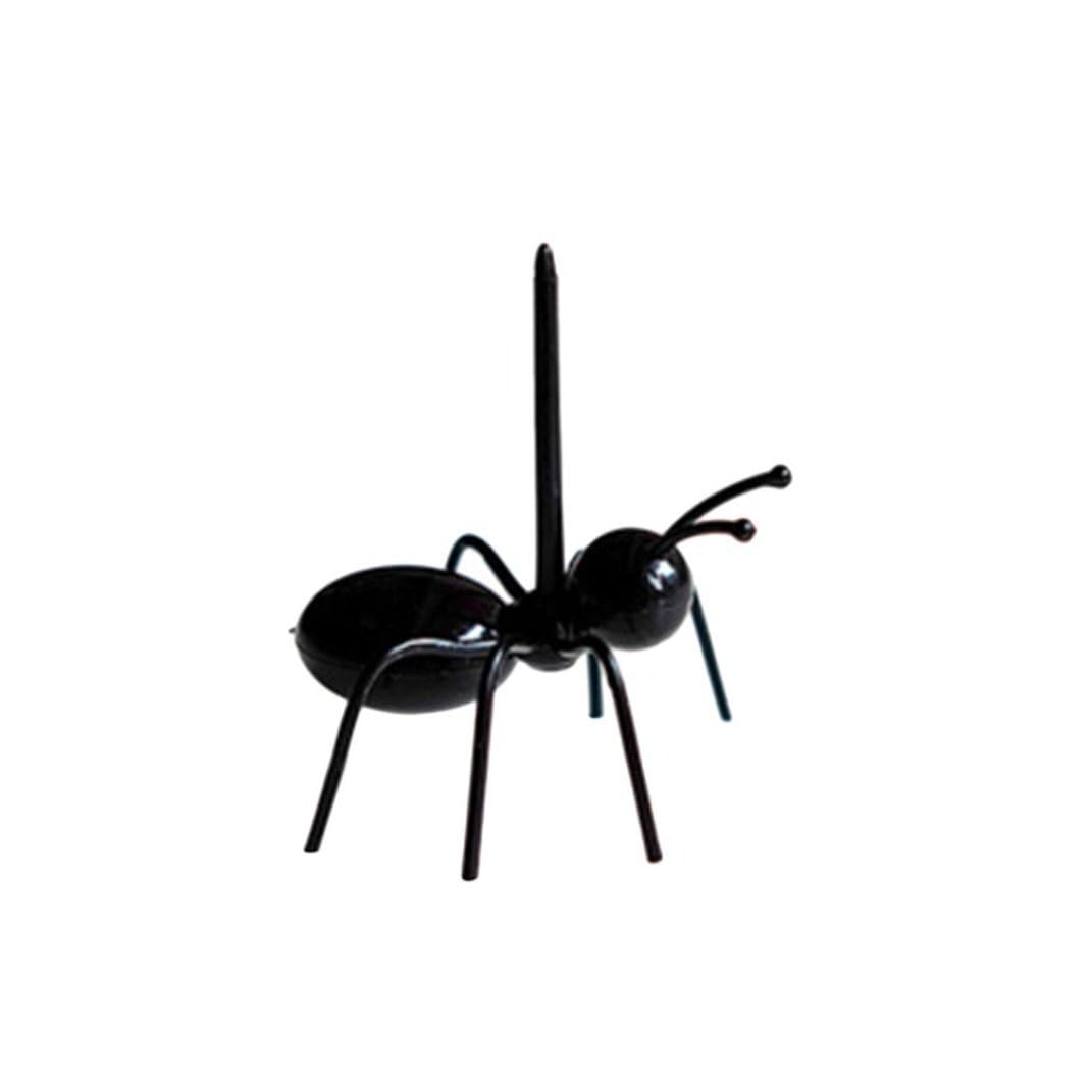 Grsrkep 12pcs Ant Fruit Fork Set Fruit Snack Cake Dessert Forks