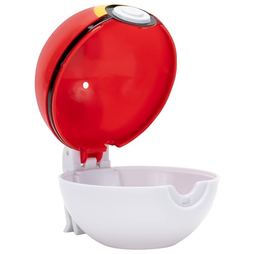 Pokémon PKW4151 - Clip and Go Pokéball - Felori und Wiederball, offizieller Pokéball mit beweglicher 5 cm Figur
