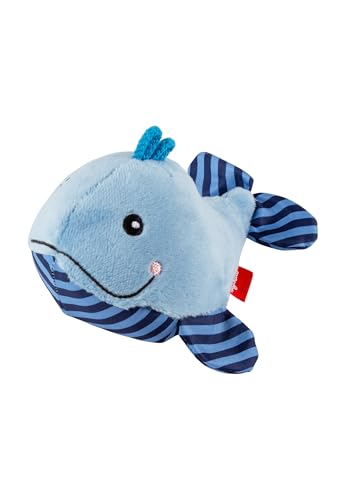 SIGIKID 41172 Rassel Wal Red Stars Mädchen und Jungen Babyspielzeug...