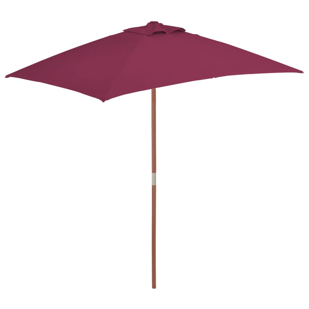 vidaXL Outdoor Garden Parasol with 59.1