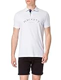 Cuello abierto Hackett London Hackett Col Logo Polo, 800 Blanco, S para Hombre