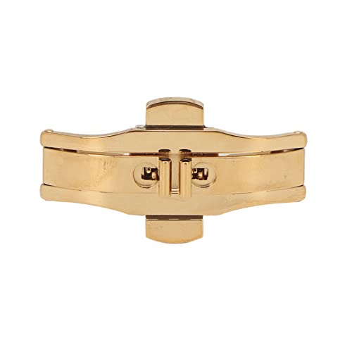 ZJchao Butterfly Clasp Universal Watch Band Deployment Clasp 6x23mm Watch Clasp Buckle 2 Push Buttons Watch Strap Fastening Buckle for Repair Maintenance