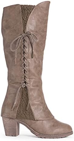 MUK LUKS Women's Lukees Lacy Leo Boots Fashion 4 MUK LUKS Women's Lukees Lacy Leo Boots Fashion