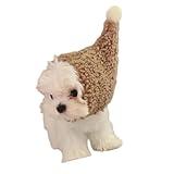 Bonnet pour animal de compagnie en polaire douce, douce et confortable. En outre, ils sont très chauds, de sorte que votre animal de compagnie ne refroidit pas l'hiver