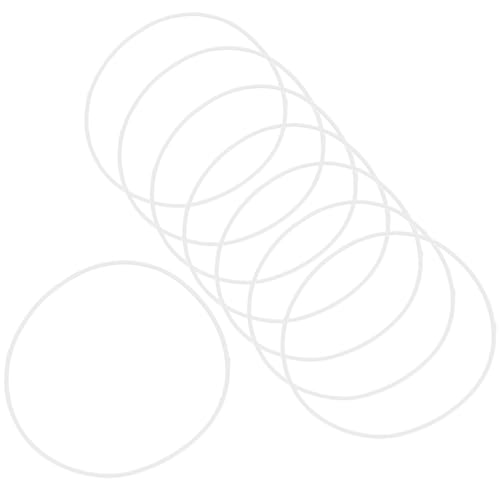 GALPADA 10 pezzi Kit da Guarnizioni Antiscoppio per Occhiali Anelli di Montaggio Resistenti e Versatili per Lenti Senza Montatura e Semimontatura Accessori Riparazione Occhiali con Design