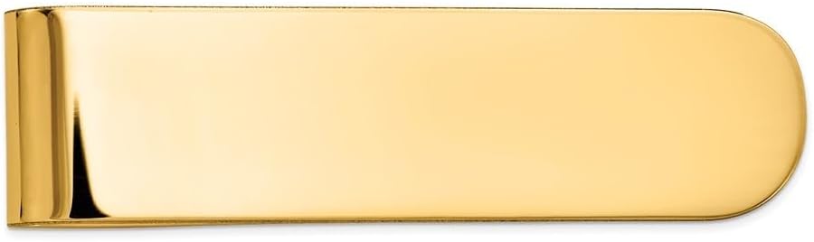 Diamond2Deal 14k Yellow Gold Money Clip