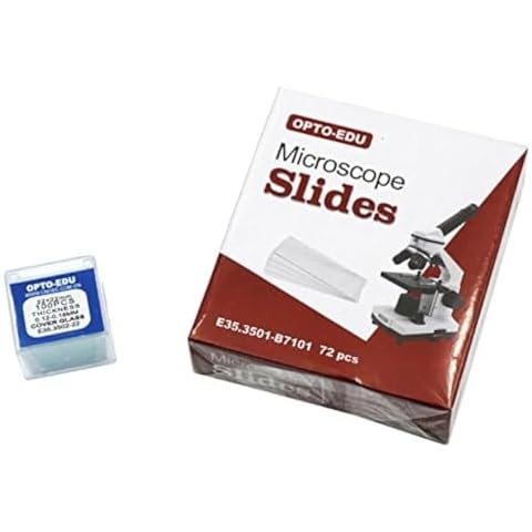 OPTO-EDU E35.3501 Microscope Slides & Cover Glass Cover
