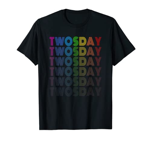 Happy Twos Day Twosday Tuesday 22nd February 2022 T-Shirt 1 Happy Twos Day Twosday Tuesday 22nd February 2022 T-Shirt