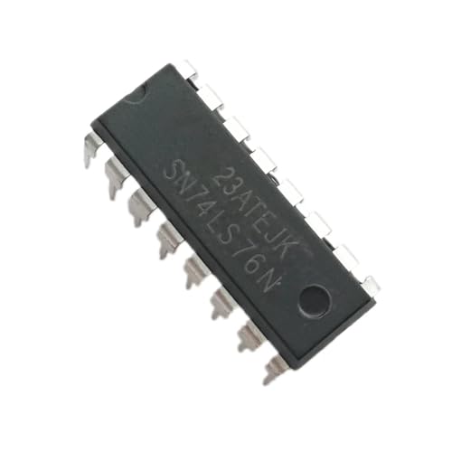 10pcs hd74ls76ap sn74ls76n 74ls76 74ls76n dual jk flip-flop dip-16