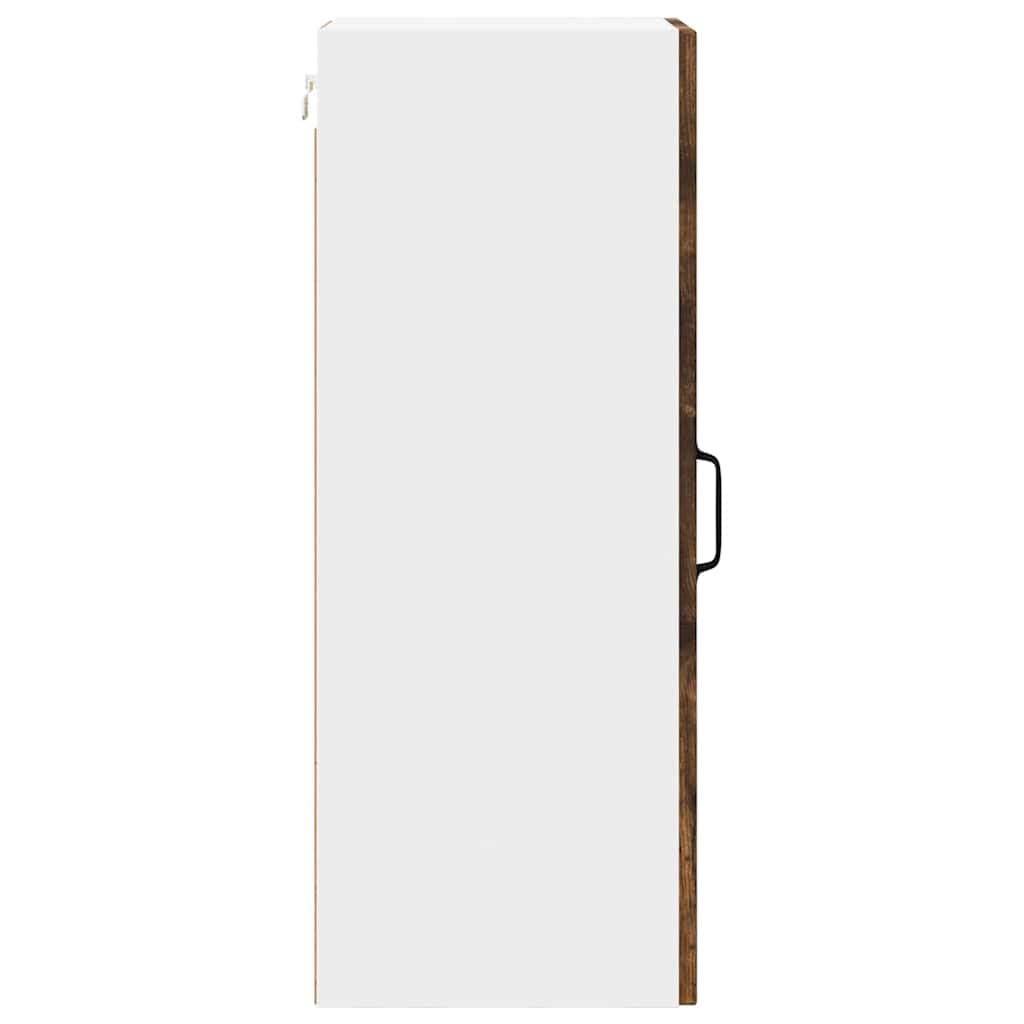 Kalmar Küchenschrank Geräucherte Eiche, 30x31x80 cm, Moderner Aufbewahrungsschrank, Eleganter Vorratsschrank, Praktischer Schrank für Kochutensilien, Vielseitiges Küchenregal