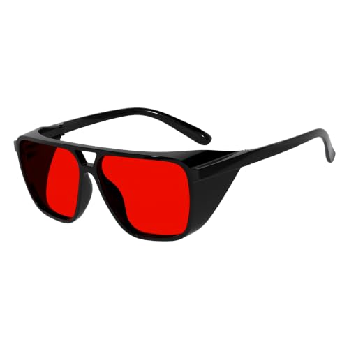 Image of Eyekepper Red Light Glasses, Blue Blocking for Sleep, Men Women, Fit over