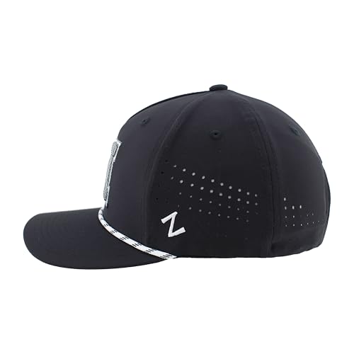 ZHATS NCAA Unisex Gorra Snapback Negra miniatura 7