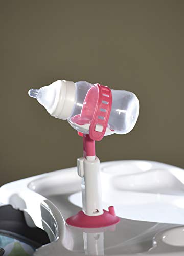 Babaste Baby Bottle Holder | Hands-Free Feeding That Improves Hand Eye Coordination, And Motor Skills | Keep Bottles Secure & Off The Floor | Color: Pink #TOP4