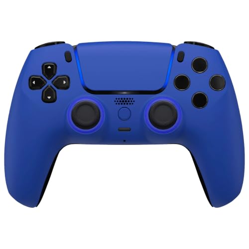 Image of Custom Controllerzz Custom Wireless Controller Compatible with PS5 - Multiple Designs Available (Blue)