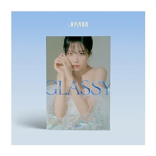 IZONE JO Yuri Glassy 1st Single Album CD+1p Poster+64p PhotoBook+1p Message Card&Paper Holder+2p PhotoCard+1p Lenticular Card+2p Sticker+Message PhotoCard Set+Tracking Kpop Sealed