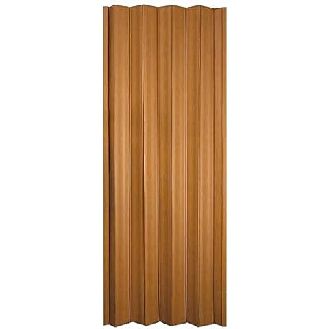 LTL Home Products HSR3680F Regent Interior Accordion Folding Door, 36" x 80", Fruitwood Cover