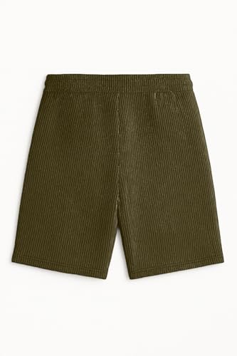 Image of Vogaan Men's Casual Slim Fit Shorts | Stylish Above Knee Shorts with Elastic Waist & Side Pockets Summer Wear for Gym Lounge Travel & Outdoor