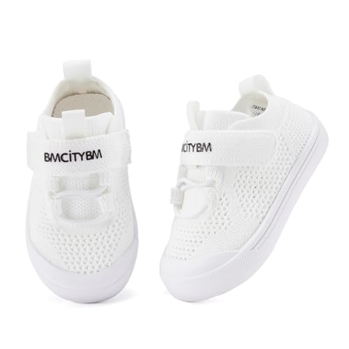 Image of BMCiTYBM Baby Shoes Boy Girl Infant Sneakers Non-Slip First Walkers 6 9 12 18 24 Months