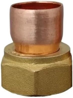 1" BSP Female x 22mm End Feed Cup Connector Copper Plumbing Fitting Air Conditioner
