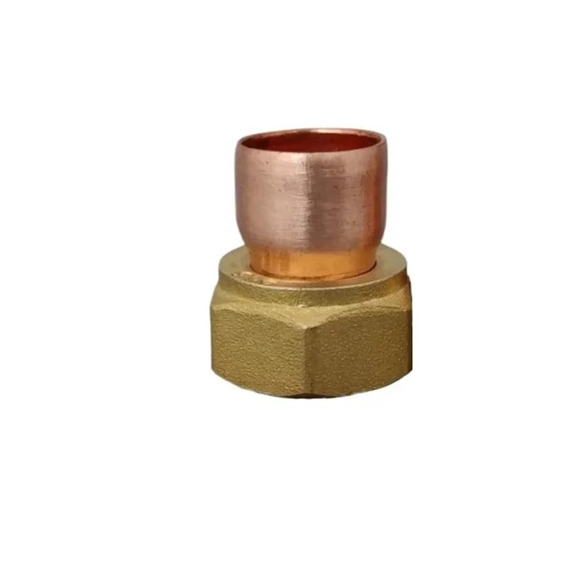 Conector Hembra BSP de 2" x 42 mm for alimentación Final, Cobre, for plomería, Aire Acondicionado