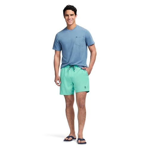 IZOD Men's Swim Trunks with Comfort Liner Saltwater Performance Upf50 Stretch Swimsuit 6" Inseam4