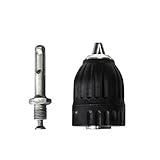 S&R Portabrocas Taladros sin llaves 1,5mm ½ - 20unf con Adaptador SDS PLUS + Adapator Hexagonal. Mandril Cabezal Taladro SDS PLUS a cierre rápido