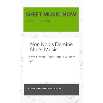 Non Nobis Domine Sheet Music
