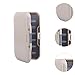 MotiveTech Fly Fishing Fly Box Fishing Tackle Storage Fishing Lure Hooks Storage Case Portable Foam Insert Fly Storage Box Lure Box, Gray