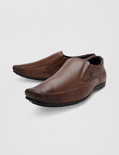 Image of Lee Cooper Men's LC8290E Leather Formal Shoes LC8290E Tan 41