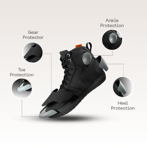 Image of CLAN SHOES - Stealth - D3O - Waterproof - CE Certified Motorcycle Riding Shoes