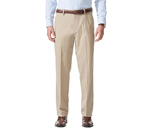 Dockers Men's Relaxed Fit Comfort Khaki Pants, British Khaki, 42W x 32L by DOCKERS - Used condition - US$80.00