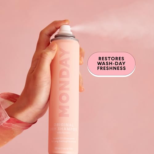 image for MONDAY HAIRCARE ORIGINAL Dry Shampoo with Keratin, oil-absorbing for A
