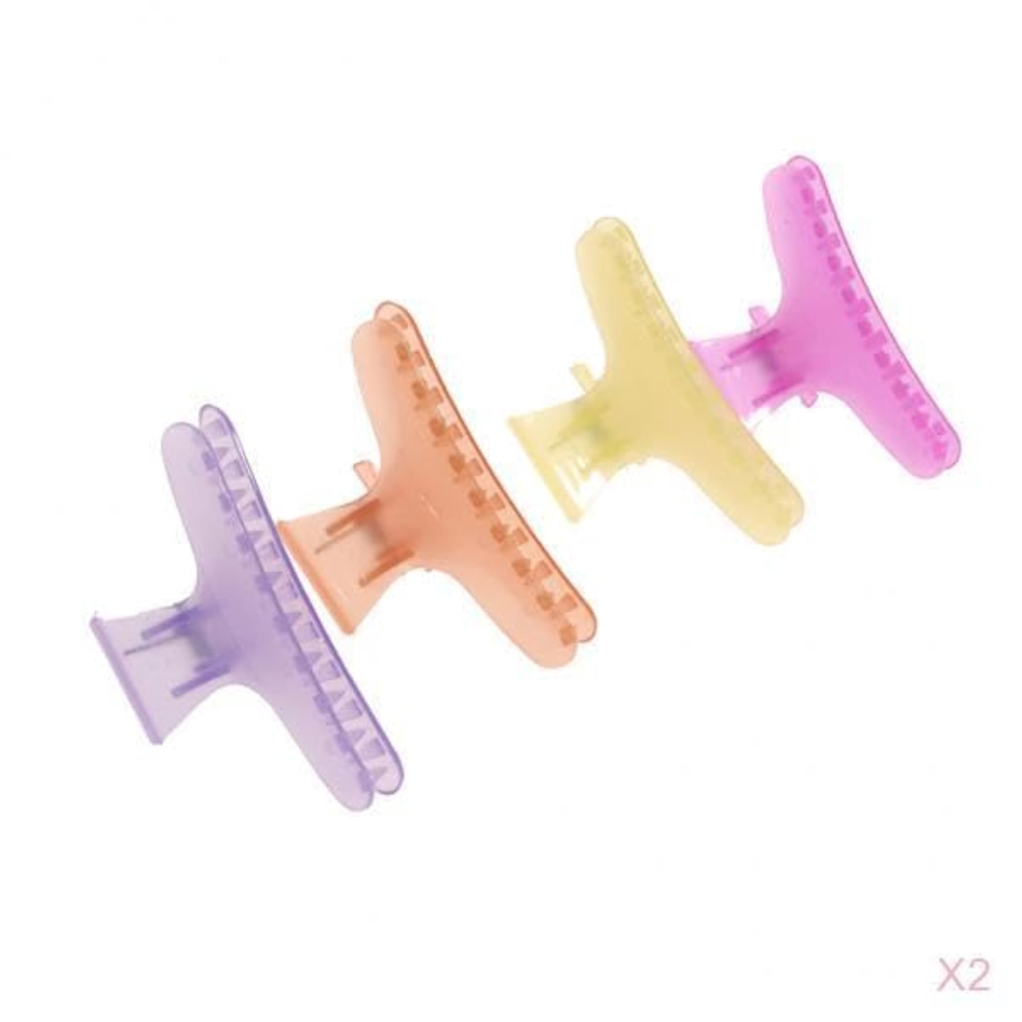 2pcs Hairdressing Banana Clips for Salon Use