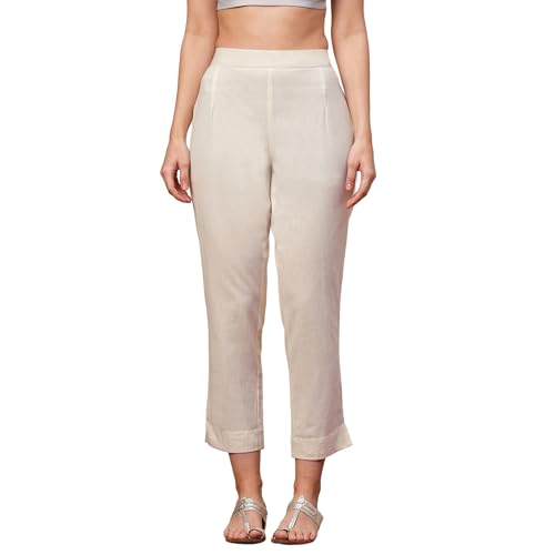 Image of Globus Women Trousers (3641800001 Off-White S)