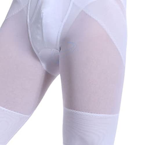 YRYRYW Shapewear Boxer Brief para Hombres con faja reductora de abdomen 7