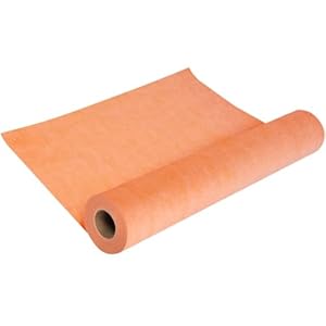 Waterproof Membrane for Shower 3.8 ft x 87 ft / 324 Square Feet Waterproofing Shower Membrane 25.6mil Thickness Waterproof for Sauna Bathroom Walls Tile Underlayment 324 sqft Polyethylene Fabric Roll