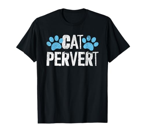 Cat Pervert Angry Neighbor Funny Viral Video Meme T-Shirt