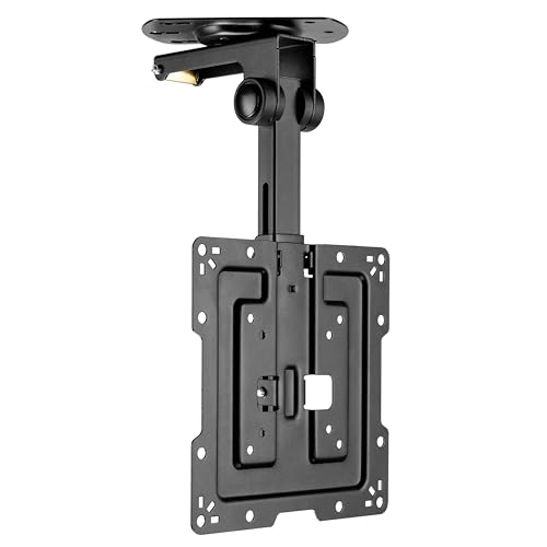 Supporto TV KIMEX Supporto da soffitto per TV 23-43, Altezza 56-91cm da 23 a 43 , portata max 50 kg, VESA max 100x100 min, 200x200 max Supporto TV KIMEX Supporto da soffitto per TV 23-43, Altezza 56-91cm da 23 a 43 , portata max 50 kg, VESA max 100x100 min, 200x200 max